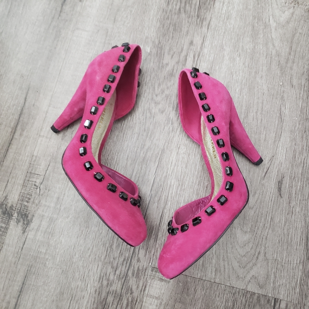 HEAD OVER HEELS Suede pointed heels